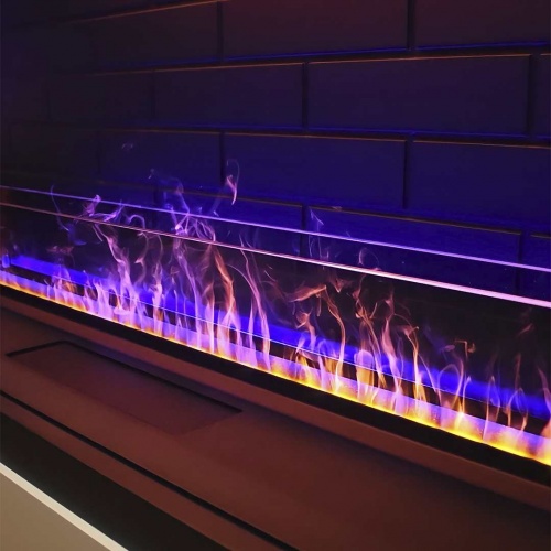 Электроочаг Schönes Feuer 3D FireLine 1000 Blue (с эффектом cинего пламени) в Уфе