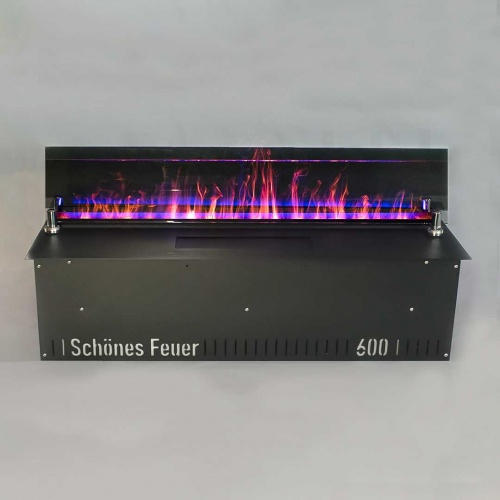 Электроочаг Schönes Feuer 3D FireLine 600 Blue (с эффектом cинего пламени) в Уфе