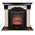 Каминокомплект Real Flame Dublin Lux (темный орех)+Eugene